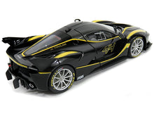 Load image into Gallery viewer, Ferrari FXX-K #44 &quot;Signature Series&quot; 1:18 Scale - Bburago Diecast Model Car (Black)