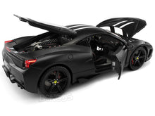 Load image into Gallery viewer, Ferrari Speciale &quot;Signature Series&quot; 1:18 Scale - Bburago Diecast Model Car (Matt Black)