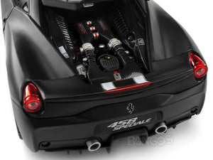 Ferrari Speciale "Signature Series" 1:18 Scale - Bburago Diecast Model Car (Matt Black)