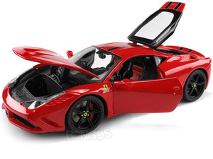 Ferrari Speciale "Signature Series" 1:18 Scale - Bburago Diecast Model Car (Red)