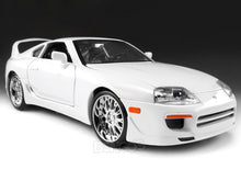 Load image into Gallery viewer, &quot;Fast &amp; Furious&quot; Brian&#39;s Toyota Supra 1:24 Scale - Jada Diecast Model Car (White)