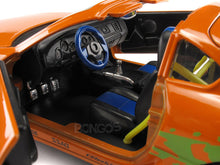 Load image into Gallery viewer, &quot;Fast &amp; Furious&quot; Brian&#39;s Toyota Supra w/ Figure 1:24 Scale - Jada Diecast Model Car (Orange)