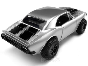 "Fast & Furious" Roman's Chevy Camaro 1:24 Scale - Jada Diecast Model Car (Silver/4x4)