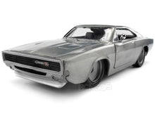 Load image into Gallery viewer, &quot;Fast &amp; Furious&quot; Dom&#39;s 1970 Dodge Charger R/T 1:24 Scale - Jada Diecast Model Car (Raw Metal)