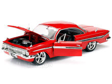 Load image into Gallery viewer, &quot;Fast &amp; Furious&quot; Dom&#39;s 1961 Chevy Impala 1:24 Scale - Jada Diecast Model Car (Red)