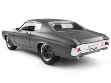 Load image into Gallery viewer, &quot;Fast &amp; Furious&quot; Dom&#39;s 1970 Chevy Chevelle SS 454 1:24 Scale - Jada Diecast Model Car (Matt Grey)