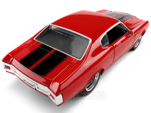 Load image into Gallery viewer, &quot;Fast &amp; Furious&quot; Dom&#39;s 1970 Chevy Chevelle SS 454 1:24 Scale - Jada Diecast Model Car (Red)