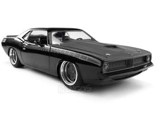 Load image into Gallery viewer, &quot;Fast &amp; Furious&quot; Letty&#39;s 1970 Plymouth Barracuda 1:24 Scale - Jada Diecast Model Car (Black)
