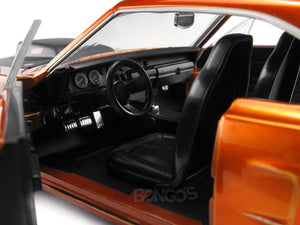 "Fast & Furious" Dom's Plymouth Road Runner 1:24 Scale - Jada Diecast Model Car (Orange)