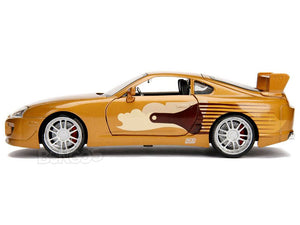 "Fast & Furious" Slap Jack's Toyota Supra 1:24 Scale - Jada Diecast Model (Gold)