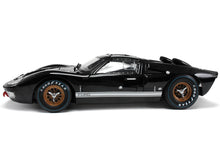 Load image into Gallery viewer, 1966 Ford GT-40 (GT40) Mk II 1:18 Scale - Shelby Collectables Diecast Model Car (Black)