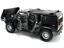 Load image into Gallery viewer, Hummer H2 SUV 1:18 Scale - Maisto Diecast Model Car (Black)