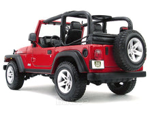 Load image into Gallery viewer, Jeep Wrangler TJ Rubicon 1:18 Scale - Maisto Diecast Model Car (Red)