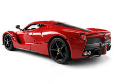 Load image into Gallery viewer, Ferrari LaFerrari (F70) 1:18 Scale - Bburago Diecast Model Car (All Red)