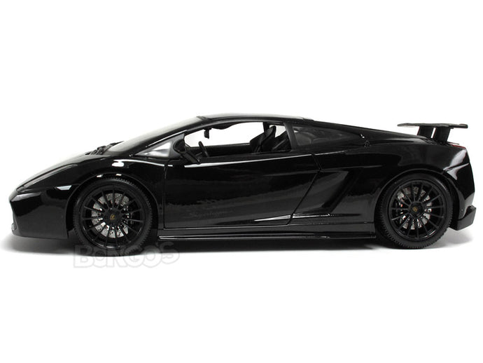 Lamborghini Gallardo Superleggera 1:18 Scale - Maisto Diecast Model Car (Black)