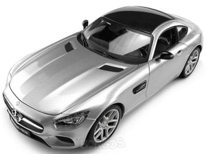 Mercedes-Benz AMG GT 1:18 Scale - Maisto Diecast Model Car (Silver)