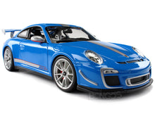 Load image into Gallery viewer, Porsche 911 (997) GT3 RS 4.0 1:18 Scale - Bburago Diecast Model Car (Blue)