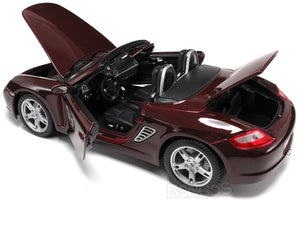 Porsche Boxster S 1:18 Scale - Maisto Diecast Model Car (Maroon)