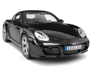 Porsche Cayman S 1:18 Scale - Maisto Diecast Model Car (Black)