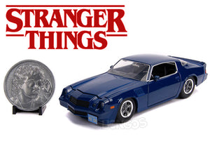 "Stranger Things" Billy's Chevy Camaro Z28 w/ Collectable Coin 1:24 Scale - Jada Diecast Model Car