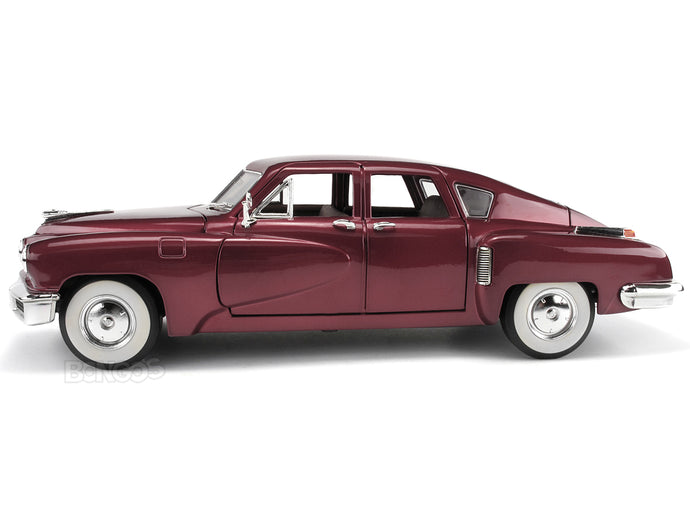 1948 Tucker Torpedo 1:18 Scale - Yatming Diecast Model Car (Red)
