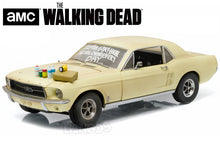 Load image into Gallery viewer, &quot;The Walking Dead&quot; 1967 Ford Mustang Coupe 1:18 Scale - Greenlight Diecast Model Car (Cream)