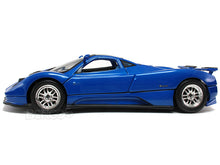 Load image into Gallery viewer, Pagani Zonda C12 1:18 Scale - MotorMax Diecast Model Car (Blue)