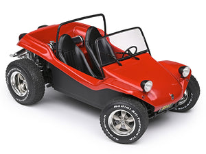 1968 Meyer Manx Buggy 1:18 Scale - Solido Diecast Model Car (RED)